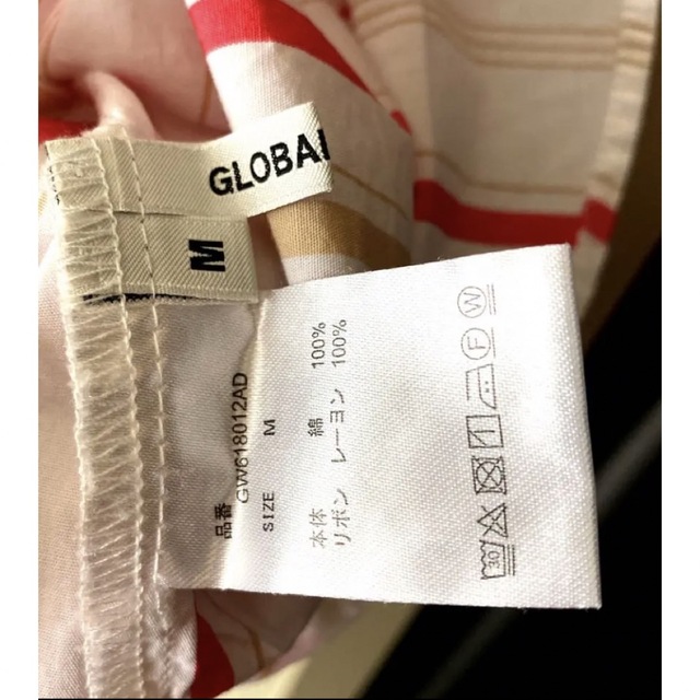 GLOBAL WORK(グローバルワーク)のGLOBAL WORK ストライプシャツ レディースのトップス(シャツ/ブラウス(長袖/七分))の商品写真