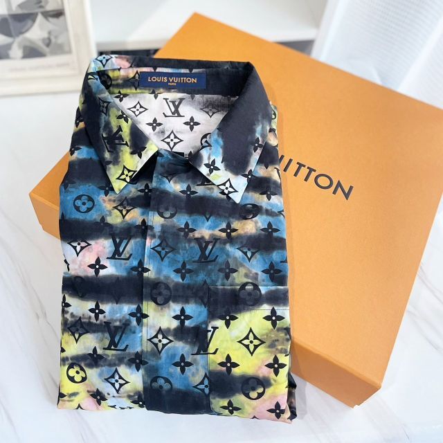 21AW☆美品☆ LOUIS VUITTON タイダイモノグラム　半袖Tシャツ