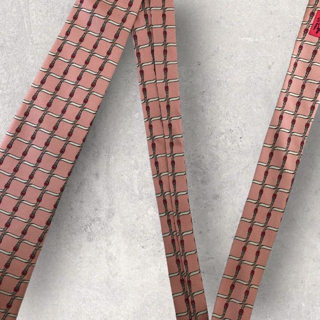 Hermes - 【4939】美品ー良品!エルメス ネクタイ ピンク系.の通販 by ...