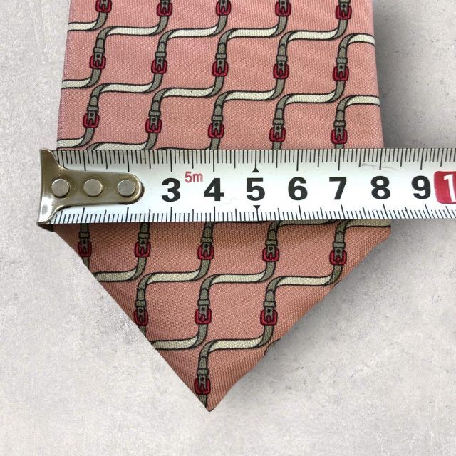 Hermes - 【4939】美品ー良品!エルメス ネクタイ ピンク系.の通販 by ...