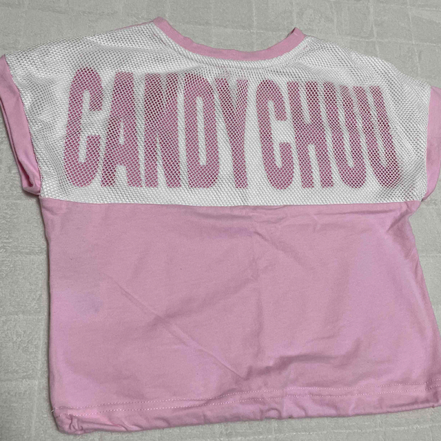 半袖Tシャツ　Candychuu（キャンディチュウ） キッズ/ベビー/マタニティのキッズ服女の子用(90cm~)(Tシャツ/カットソー)の商品写真