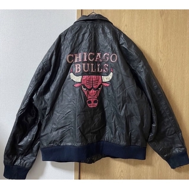 90s BULLS シカゴ ブルズ レザージャケット NBAの通販 by Ty's 90s BULLS シカゴ ブルズ レザージャケット NBAの通販 by Ty's