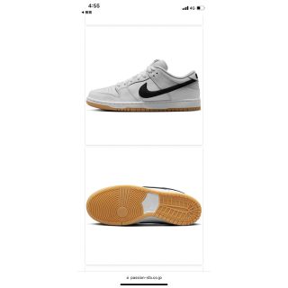 NIKE SB DUNK LOW PRO White BLACK サイズ30