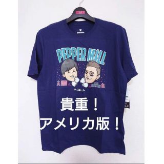 メジャーリーグベースボール(MLB)の大谷翔平 ヌートバー ペッパーミル Tシャツ L ネイビー MLB アメリカ(記念品/関連グッズ)