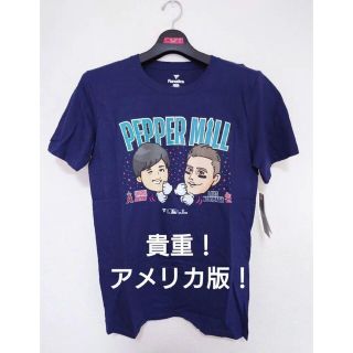 メジャーリーグベースボール(MLB)の大谷翔平 ヌートバー ペッパーミル Tシャツ S ネイビー MLB アメリカ(記念品/関連グッズ)