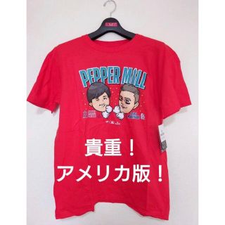 メジャーリーグベースボール(MLB)の大谷翔平 ヌートバー ペッパーミル Tシャツ L レッド MLB アメリカ(応援グッズ)