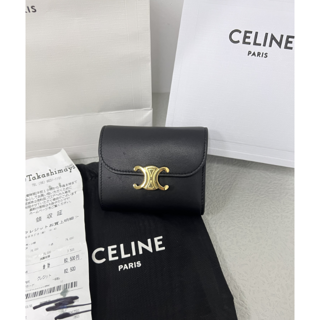celine - 【新品未使用】大人気 CELINE セリーヌ さいふ 3つ折り財布