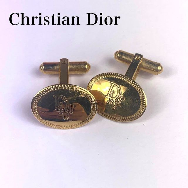 Christian Dior クリスチャンディオール メンズ カフス14K GF