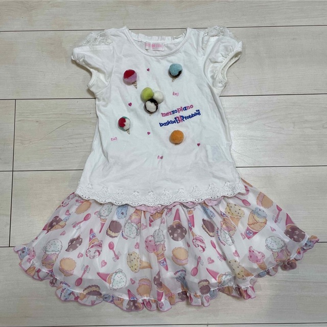 【新品】メゾピアノ サーティワン Tシャツ 120