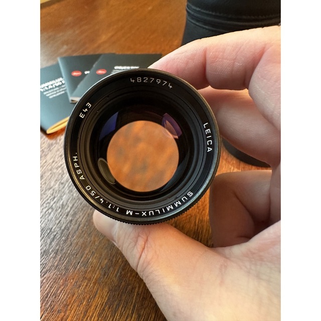 LEICA(ライカ)のマサキ様専用　美品　Leica ズミルックス M50mm F1.4 ASPH. スマホ/家電/カメラのカメラ(レンズ(単焦点))の商品写真