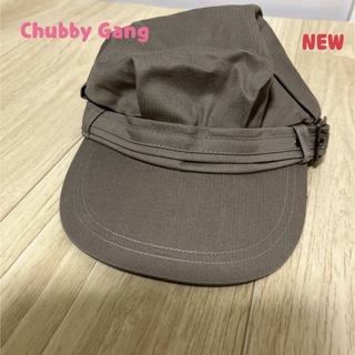 チャビーギャング(CHUBBYGANG)の∇403 新品❣️チャビーギャング (日本製)カーキ キャスケット(帽子)
