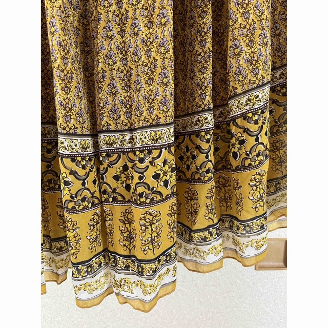 SM2(サマンサモスモス)の新品未使用　サマンサモスモス　裾ラインプリントスカート レディースのスカート(ロングスカート)の商品写真