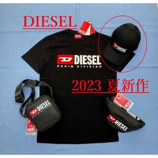 ディーゼル(DIESEL)のディーゼル　ロゴ キャップ 0223　ブラック　新品　A03699(キャップ)