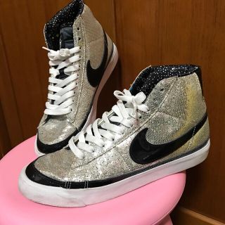 ナイキ x-girl コラボ　ブレーザー　MID  24cm　ベアブリック付き