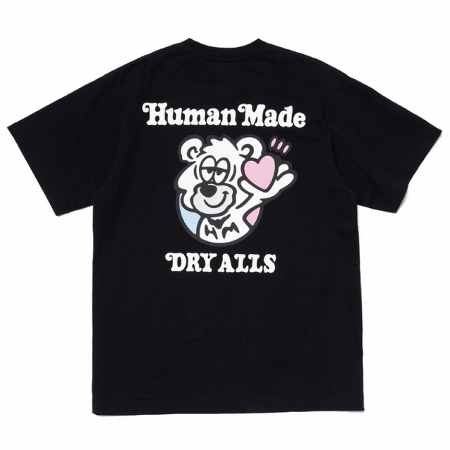 human made GDC GRAPHIC T-SHIRT #1 黒2XL100%COTTONCOLOR