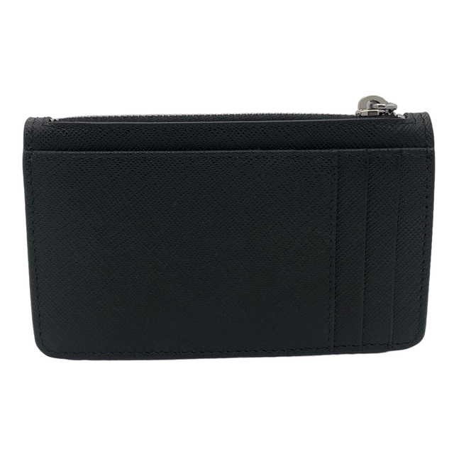 現行】PRADA プラダ サフィアーノ トライアングル カードケース IC内蔵