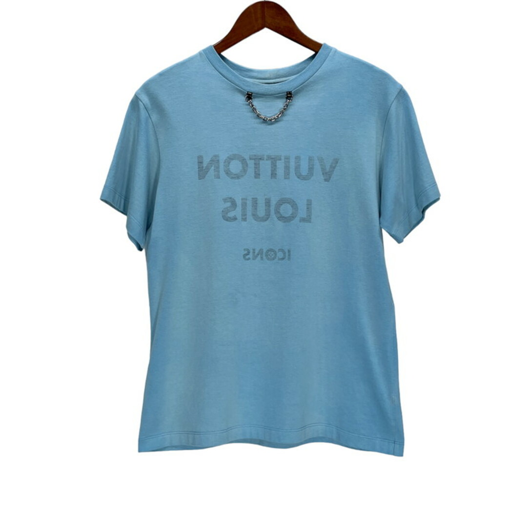 LOUIS VUITTON ルイヴィトン 20SS チェーン反転Tシャツ約18cm裄丈