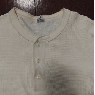 フェローズ(PHERROW'S)のpherrows サーマル　ロンT　ヘンリーネック　S(Tシャツ/カットソー(七分/長袖))