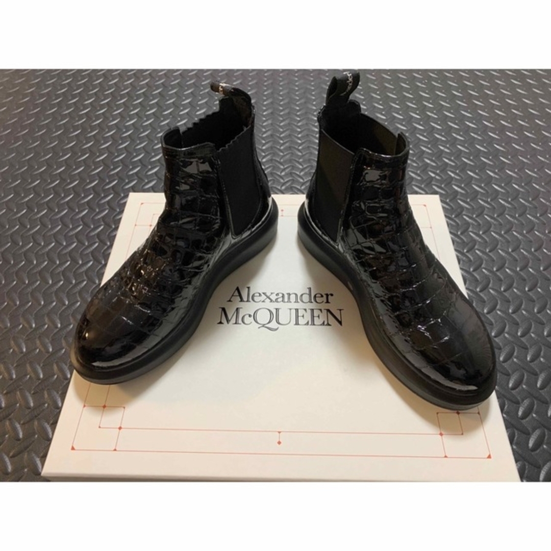 Alexander McQUEEN サイドゴアブーツ 37 【限定販売】 www.gold