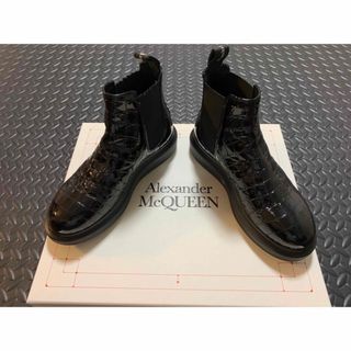 アレキサンダーマックイーン(Alexander McQueen)のAlexander McQUEEN サイドゴアブーツ　37(ブーツ)