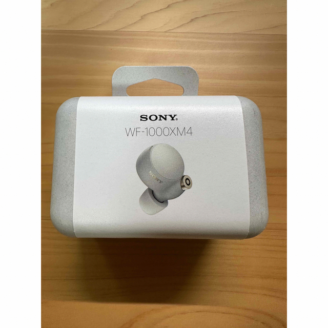 SONY フルワイヤレスイヤホン WF-1000XM4 シルバー-