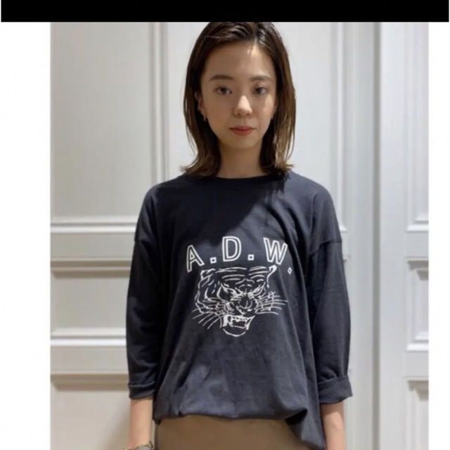 MUSE de Deuxieme Classe コットンヘンリーTシャツ