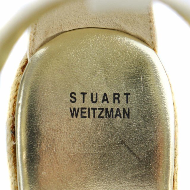 Stuart Weitzman(スチュワートワイツマン)のスチュアートワイツマン サンダル ハイヒール ウェッジソール レザー スタッズ レディースの靴/シューズ(サンダル)の商品写真