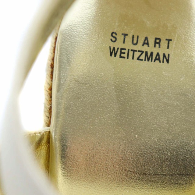 Stuart Weitzman(スチュワートワイツマン)のスチュアートワイツマン サンダル ハイヒール ウェッジソール レザー スタッズ レディースの靴/シューズ(サンダル)の商品写真