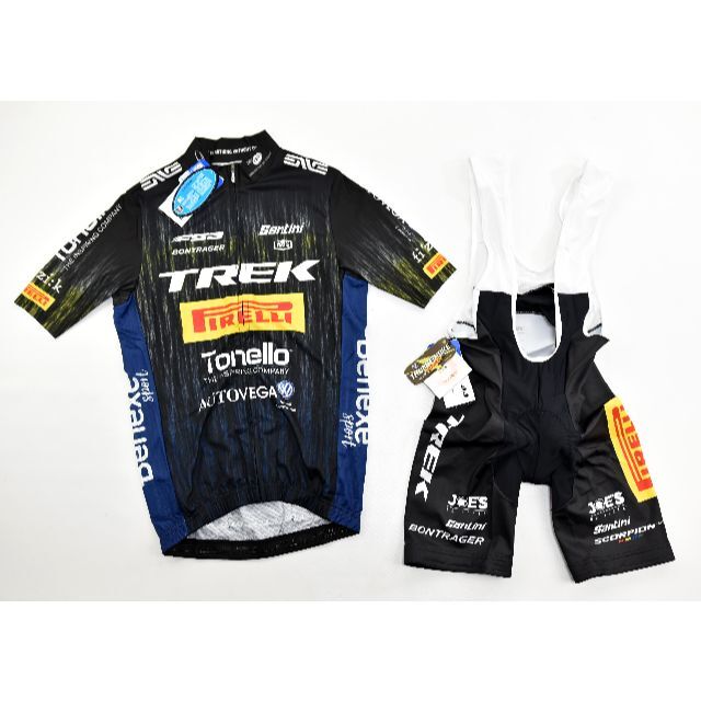 Trek Pirelli MTB ジャージ & ビブショーツ size:M - ウエア