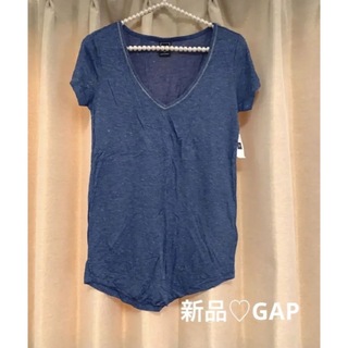 ギャップ(GAP)の新品未使用♡GAPラメ入りTシャツ(Tシャツ(半袖/袖なし))