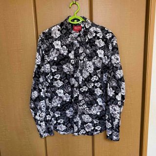 シュプリーム(Supreme)のsupreme digi floral corduroy shirt Black(シャツ)