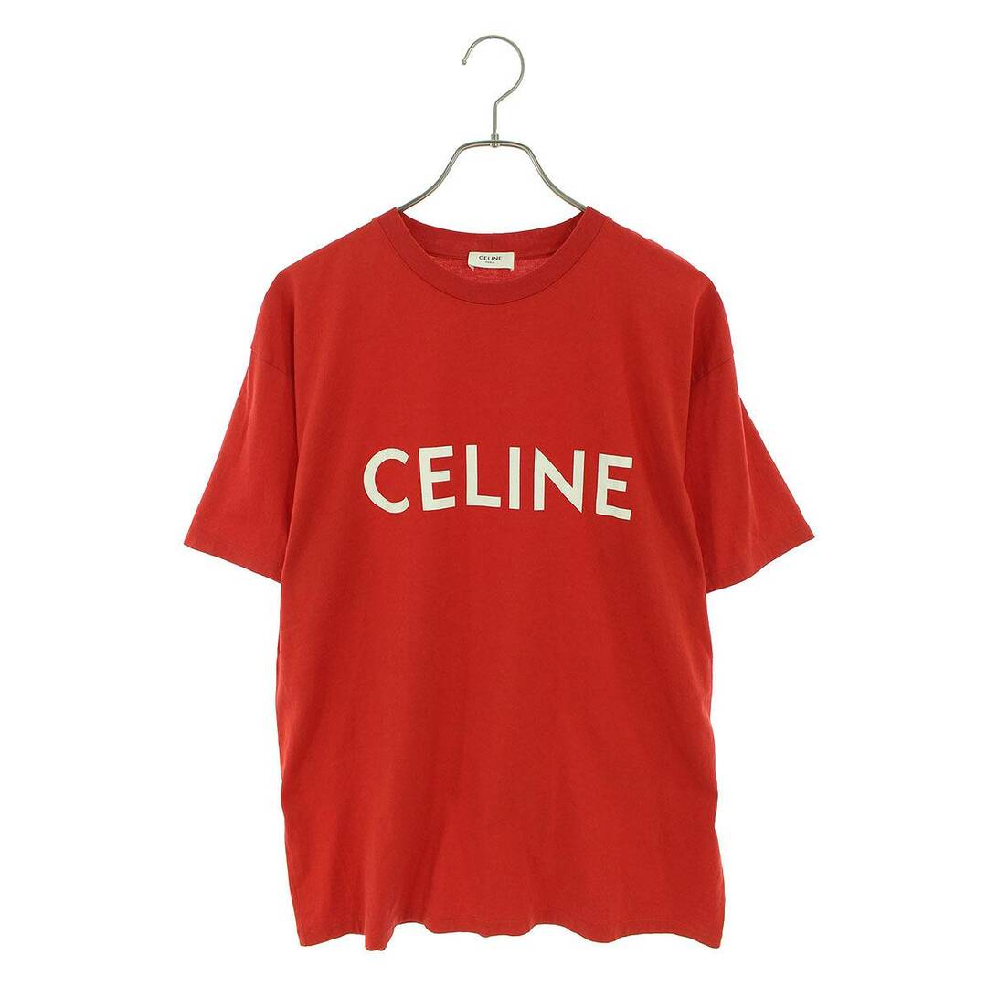 高評価！ セリーヌバイエディスリマン celine 21SS S メンズ ロゴプリントルーズフィットTシャツ 2X681501F Tシャツ +カットソー(半袖+袖なし)
