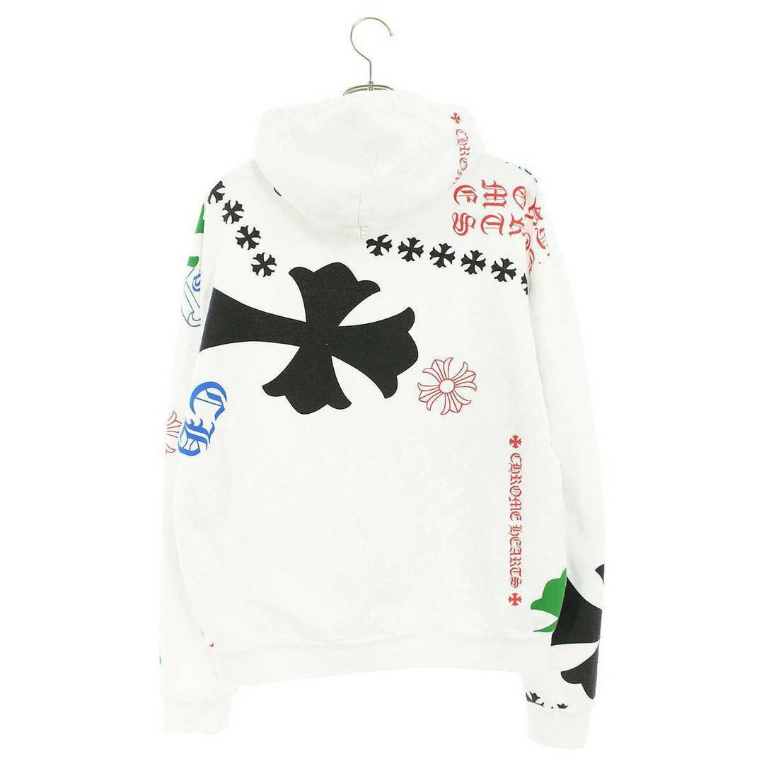 クロムハーツ STENCIL HOODIE 総柄オンライン限定ステンシルプリント