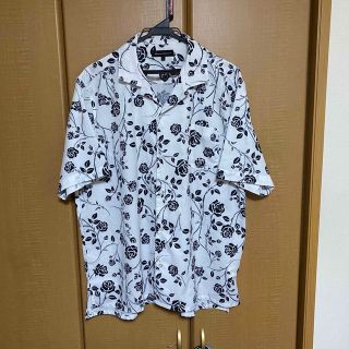 花柄　トロミシャツ 　柄シャツ　古着(シャツ)