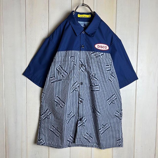 クーポン利用 【希少デザイン】ヒステリックグラマー☆刺繍ロゴ総柄