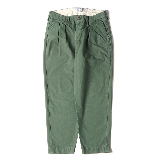WTAPS ダブルタップス パンツ バックサテン 2タック ミリタリーパンツ