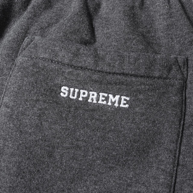 16aw supreme slogo スウェット黒　S