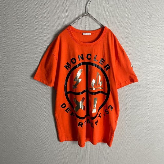 美品☆高級モデル☆人気デザイン】モンクレール ロゴTシャツ 半袖 入手