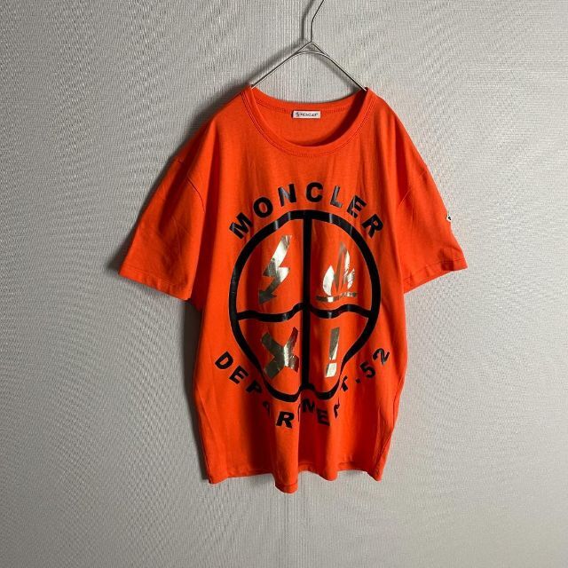 美品☆高級モデル☆人気デザイン】モンクレール ロゴTシャツ 半袖 入手