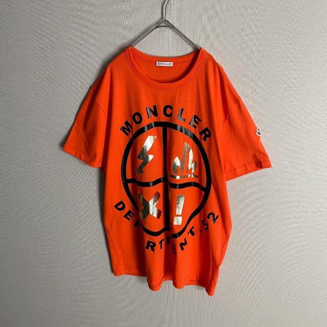 美品☆高級モデル☆人気デザイン】モンクレール ロゴTシャツ 半袖 入手