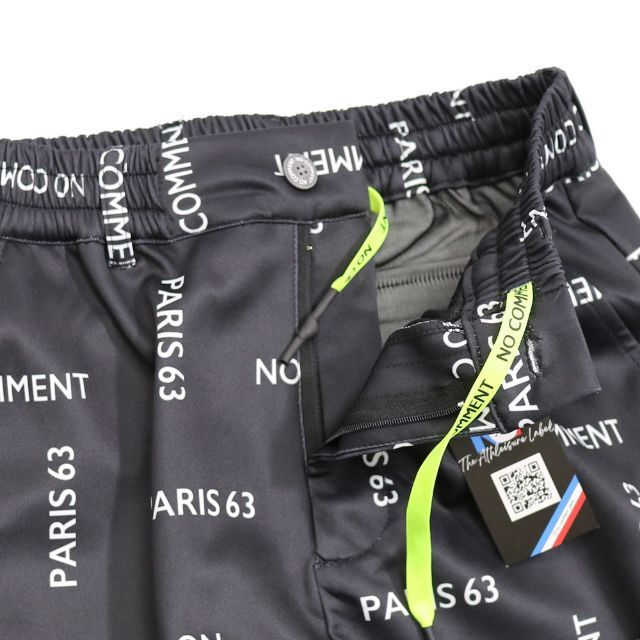 新品☆NO COMMENT PARIS ロゴプレイパンツ 3