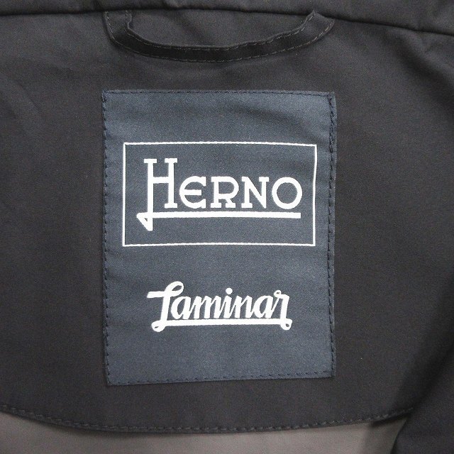 HERNO(ヘルノ)の美品 ヘルノ HERNO ラミナー ゴアテックス パーカー アウター 42※ レディースのトップス(パーカー)の商品写真