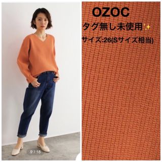 オゾック(OZOC)の【美品✨】OZOC 片畦スポンジヤーンプルオーバー(ニット/セーター)