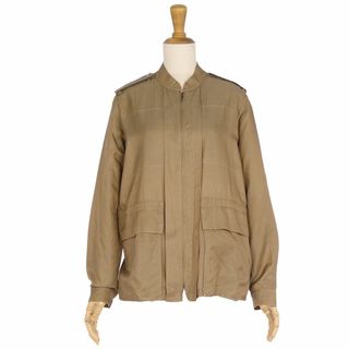 メイソングレイ(MAYSON GREY)の美品 マックスマーラ Max Mara ジャケット ブルゾン ジップアップ スタンドカラー アウター レディース JI40 USA6 FB38(M相当) カーキ(その他)