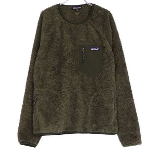 パテックフィリップ(PATEK PHILIPPE)の美品 パタゴニア PATAGONIA フリース ジャケット プルオーバー 20AW Los Gatos Crew ロスガトスクルー アウター メンズ M カーキ(その他)