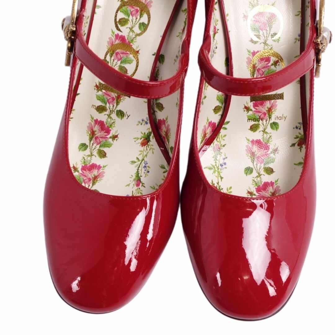 GUCCI - 未使用 グッチ GUCCI グッチ GUCCI パンプス ストラップ GUCCI - 未使用 グッチ GUCCI グッチ GUCCI パンプス ストラップ