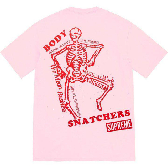 Supreme(シュプリーム)のSupreme Body Snatchers Tee PINK L メンズのトップス(Tシャツ/カットソー(半袖/袖なし))の商品写真