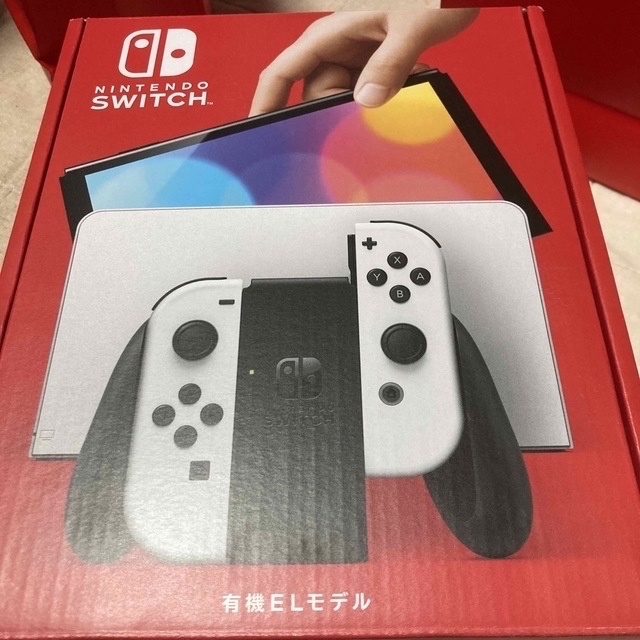 ゲームソフトゲーム機本体Nintendo Switch 有機ELモデル Joy-Con(L)/(R) ホ