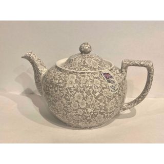 ウェッジウッド(WEDGWOOD)の☆新品☆Burleigh Dove Grey Calicoキャリコ ティーポット(食器)