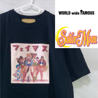 ワールドワイドフェイマス(WORLD wide FAMOUS)のWORLD wide famous × Sailor Moon T-SHIRT(Tシャツ/カットソー(半袖/袖なし))